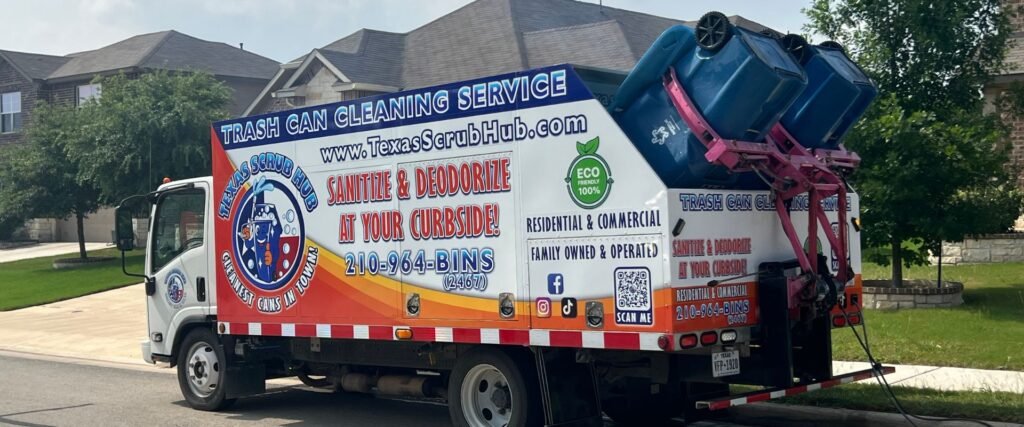 san antonio commercial trash can cleaning services